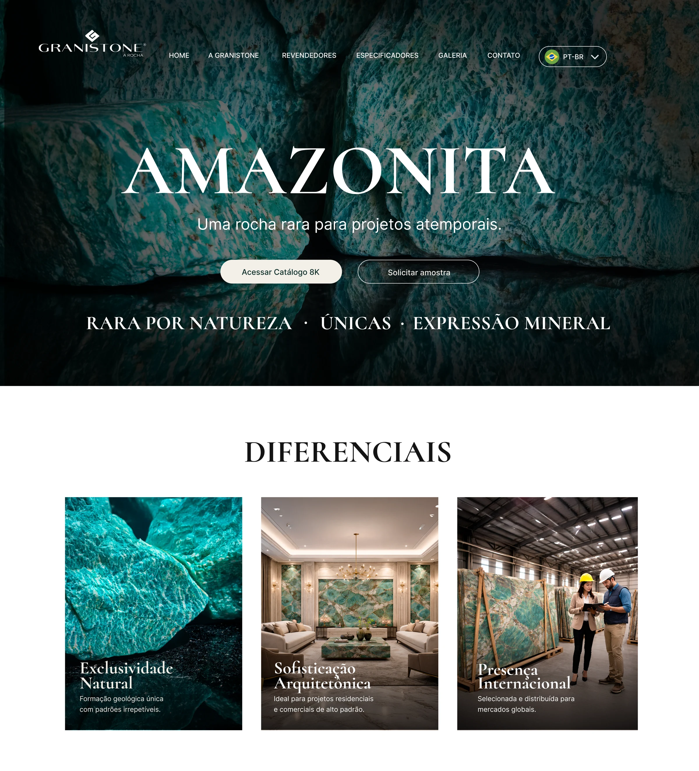 Landing page Amazonita completa